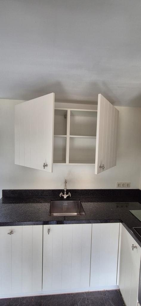 Cuisine d'angle de campagne soignée + équipement + DÉMONTÉE, Enlèvement ou Envoi, Autres couleurs, Granit ou Pierre, Cuisine d'angle