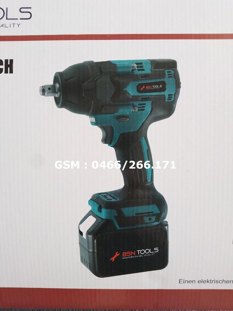 Nouvelle Boulonneuse 800Nm - 800W + 2 Batterie 21V, Ophalen of Verzenden, Nieuw