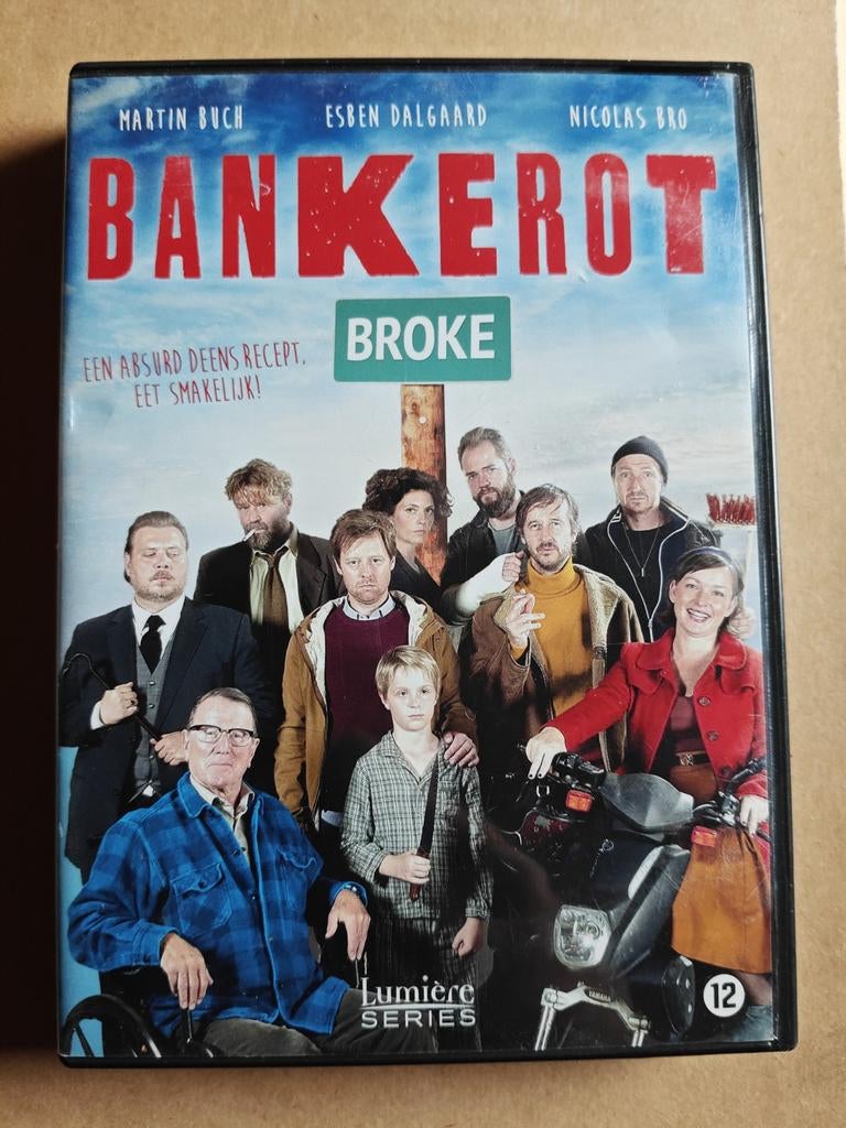 Bankerot - Tragikomische Deense serie, Cd's en Dvd's, Dvd's | Tv en Series, Gebruikt, Komedie, Vanaf 12 jaar, Ophalen of Verzenden