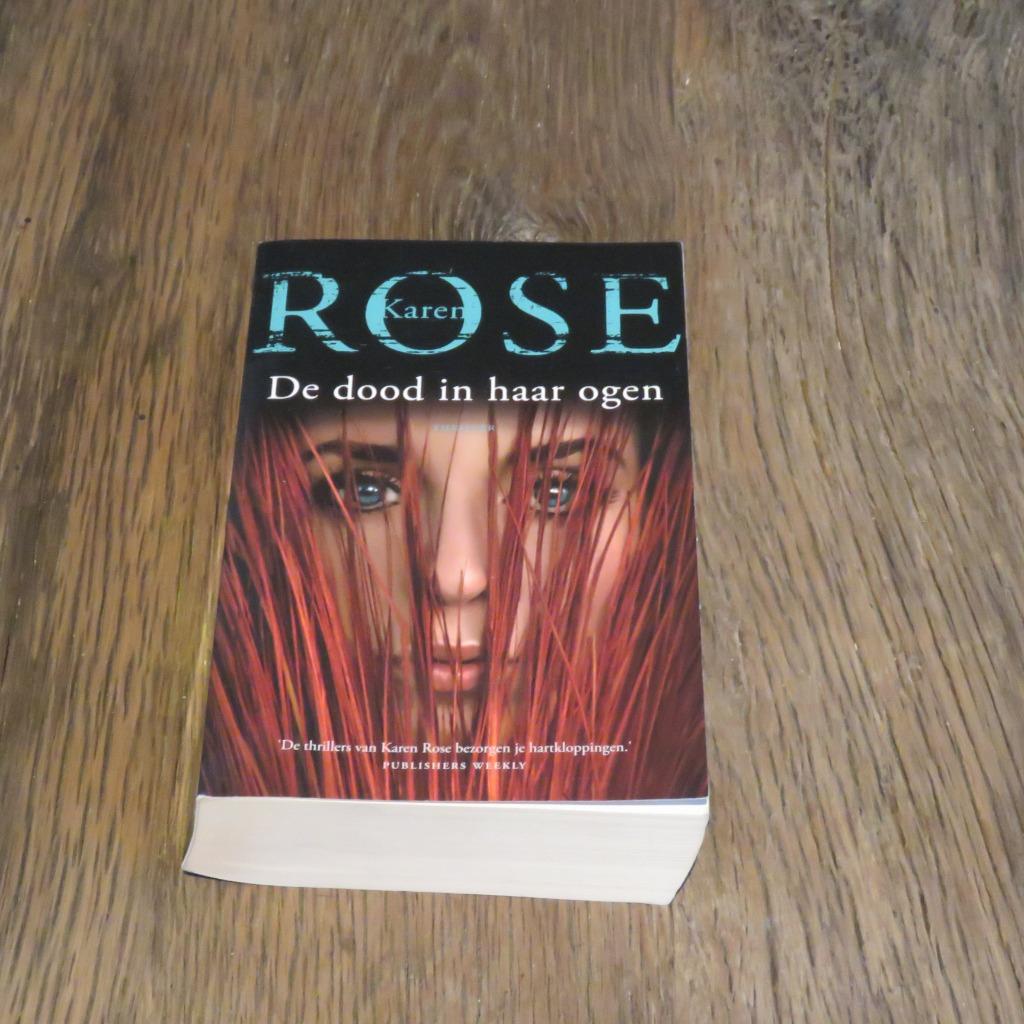 Karen Rose De dood in haar ogen, Boeken, Ophalen of Verzenden