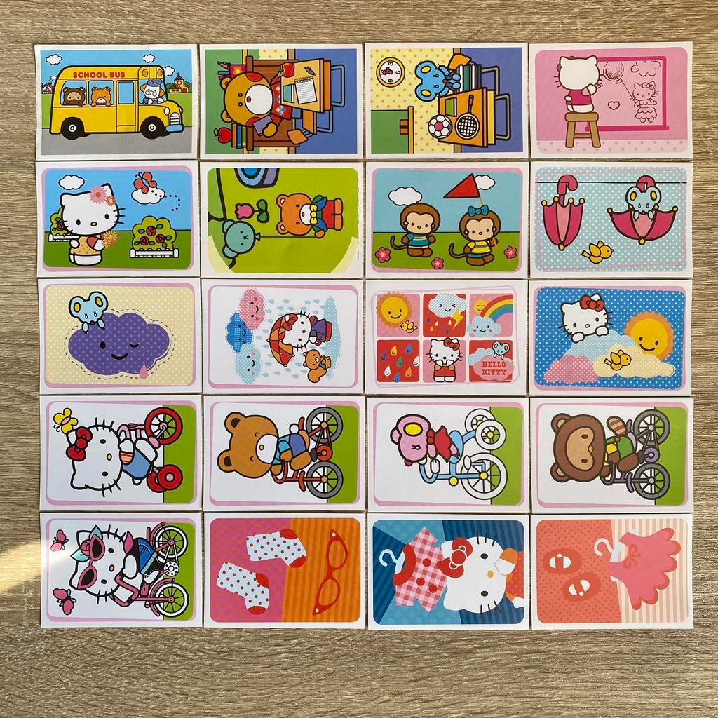 Hello Kitty I love life 2012 Panini stickers, Ophalen of Verzenden, Nieuw, Meerdere stickers
