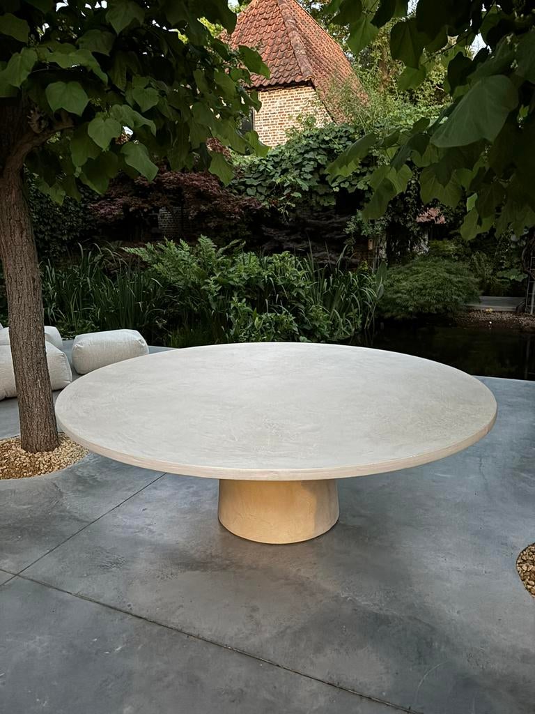 Table de salle à manger ronde Mortex de 200 diamètres, Enlèvement ou Envoi, Table à dinner