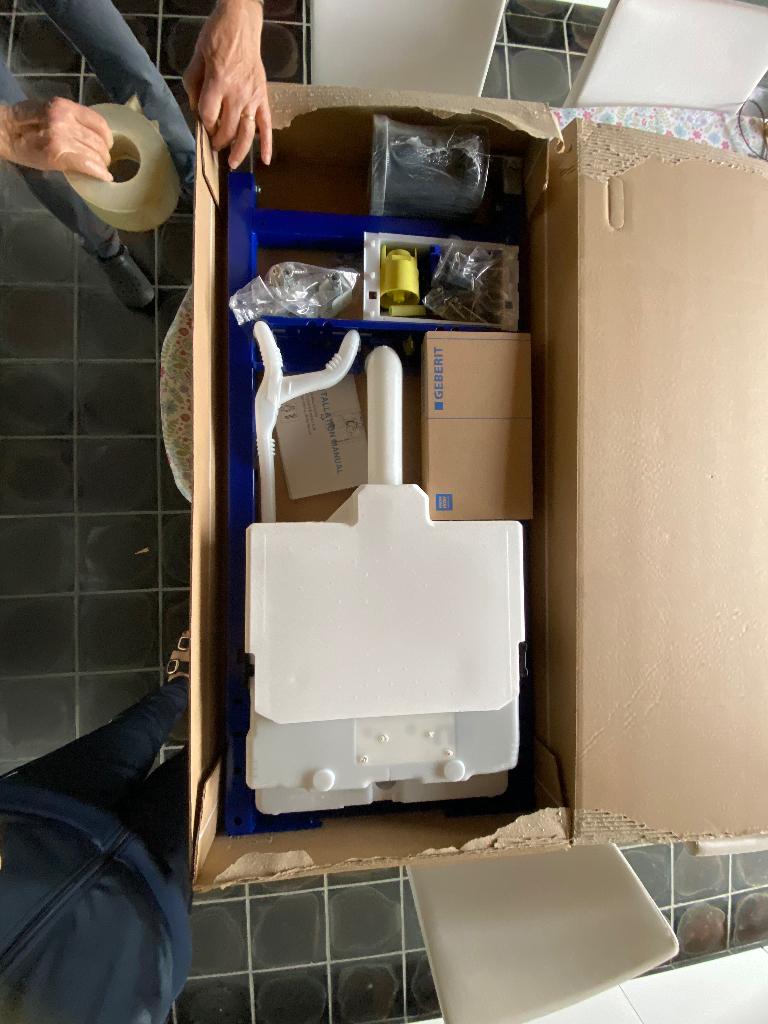 Geberit duofix, Ophalen, Nieuw, Toilet