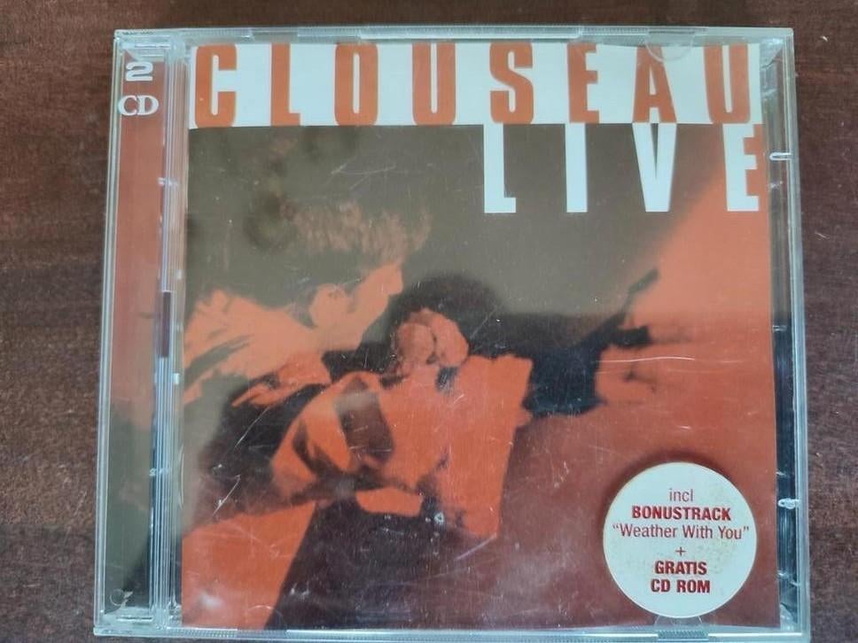2-CD : CLOUSEAU - CLOUSEAU LIVE, Ophalen of Verzenden, Zo goed als nieuw