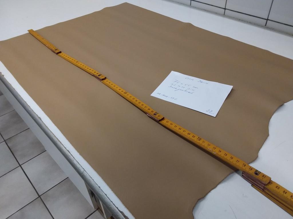 Leder, lederhuid, rundsleder, tassenleder, 75 x 55 cm, Hobby & Loisirs créatifs, Tissus & Chiffons, Enlèvement ou Envoi, Neuf