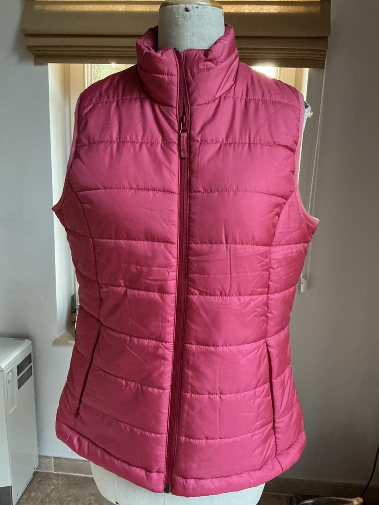 Gewatteerde bodywarmer, maten M en L, Ophalen of Verzenden, Gedragen