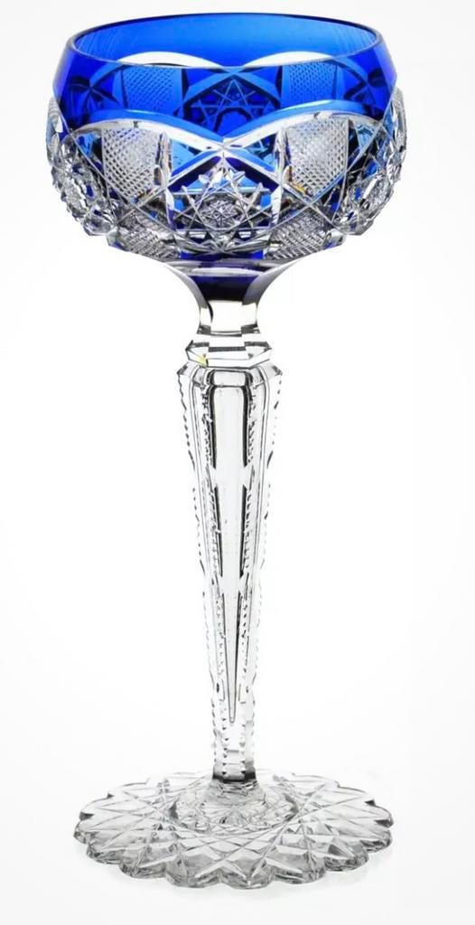 Val Saint Lambert kristallen gekleurde glazen Saarbrücken, Ophalen of Verzenden