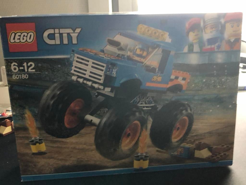 Lego City monstertruck, Enlèvement, Utilisé, Ensemble complet, Lego