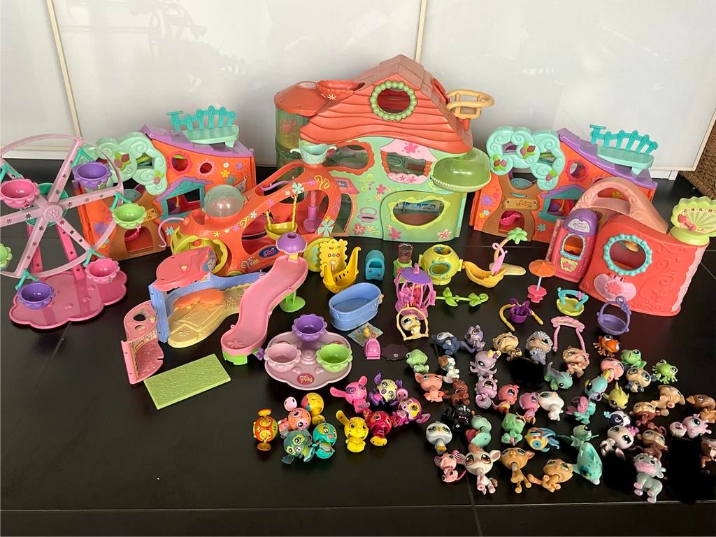 Littlest petshop en posh pets, Ophalen, Gebruikt