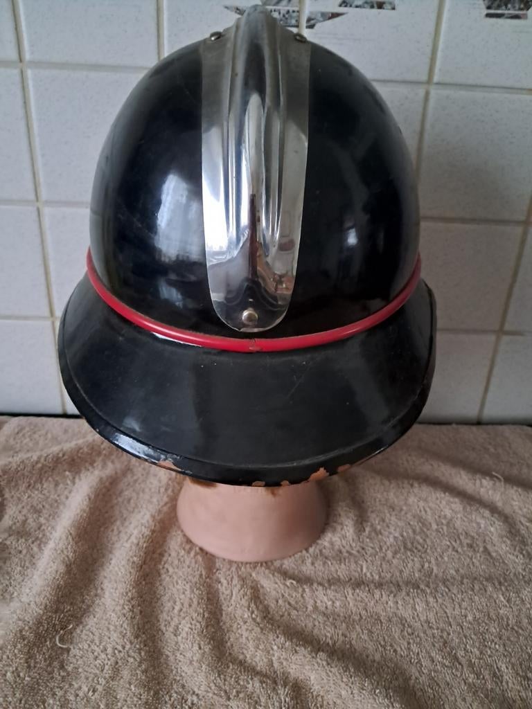 Ancien casque de la gendarmerie belge, Collections, Enlèvement ou Envoi, Gendarmerie, Casque ou Béret