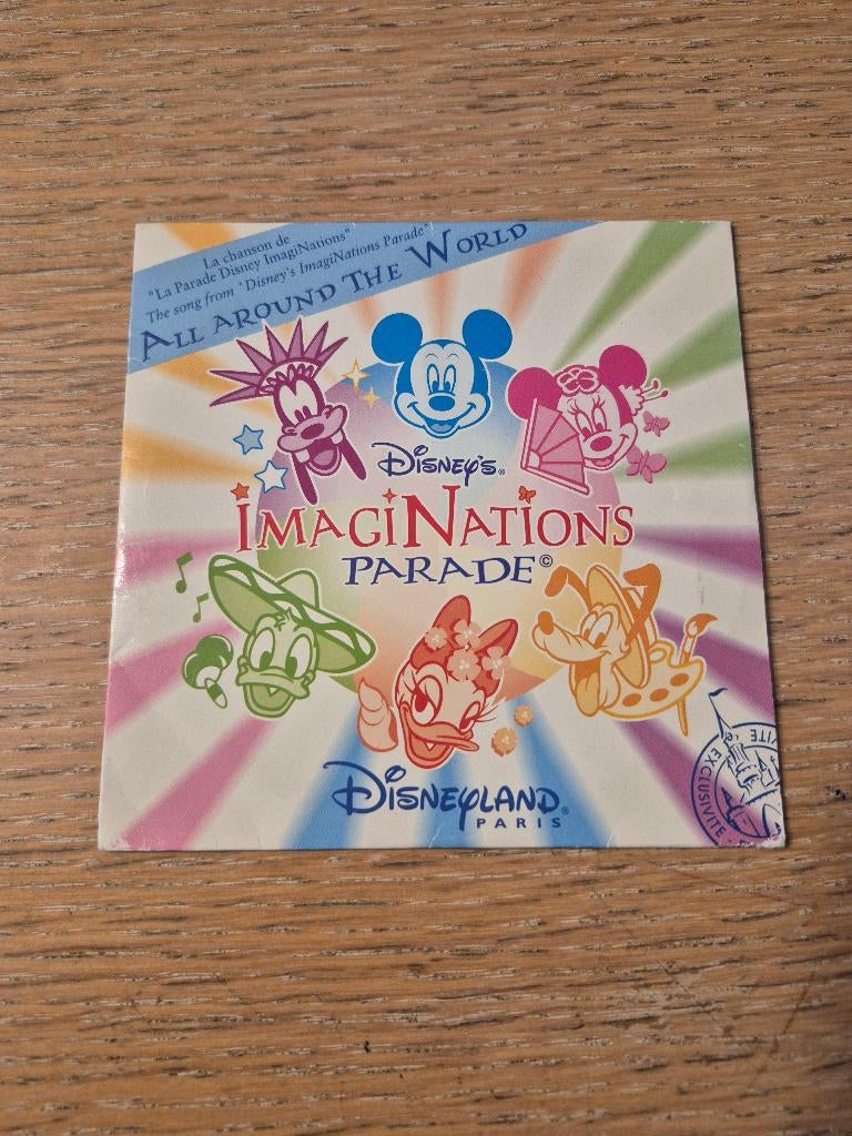 CD single Disney's Imaginations Parade Disneyland Paris, Collections, Enlèvement ou Envoi, Autres personnages, Comme neuf, Autres types