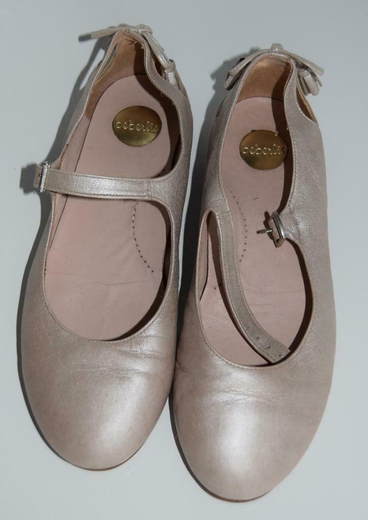 Ballerina met riempje (maat 36), Kleding | Dames, Schoenen, Beige, Zo goed als nieuw, Ballerina's, Ophalen of Verzenden