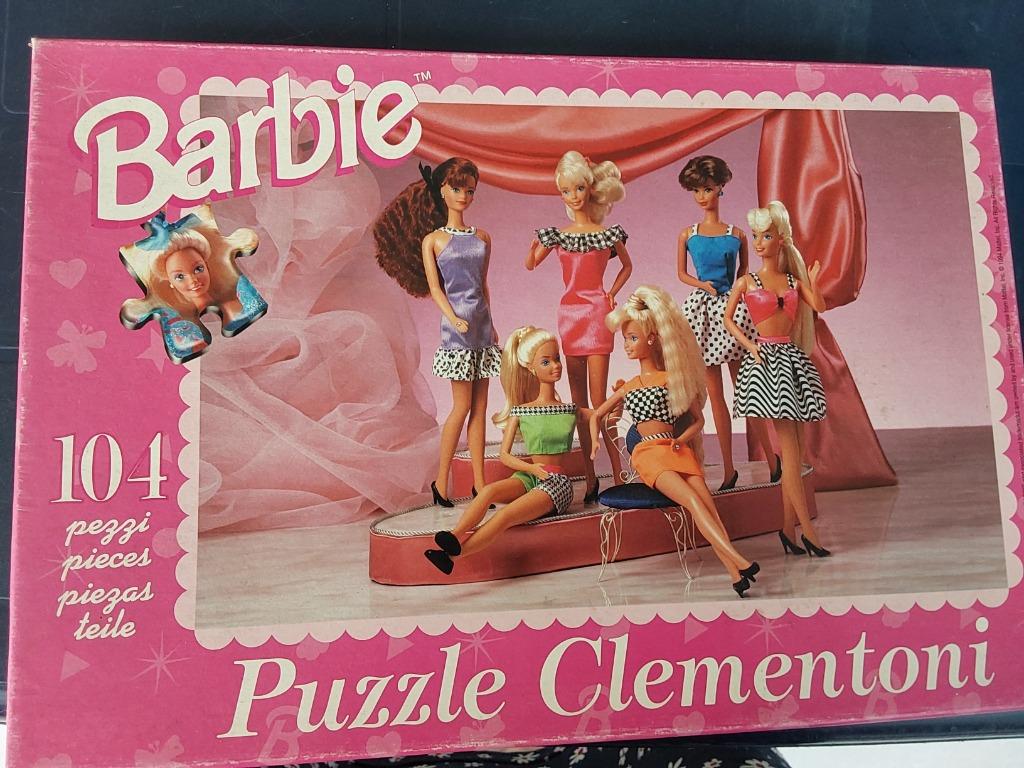 Puzzel Barbie 104, Ophalen of Verzenden, Gebruikt