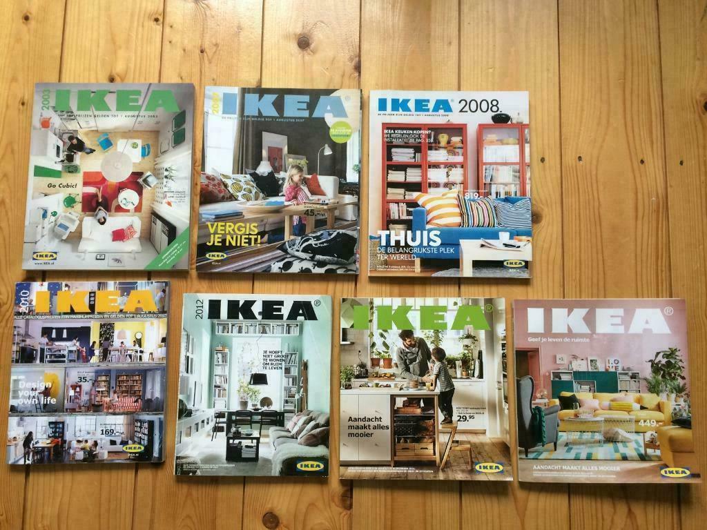 Guide Ikea 2003 2007 2008 2010 2012 2015 Guide Ikea viv, Utilisé, Catalogue, Enlèvement ou Envoi, Tijdgeest wooninrichting