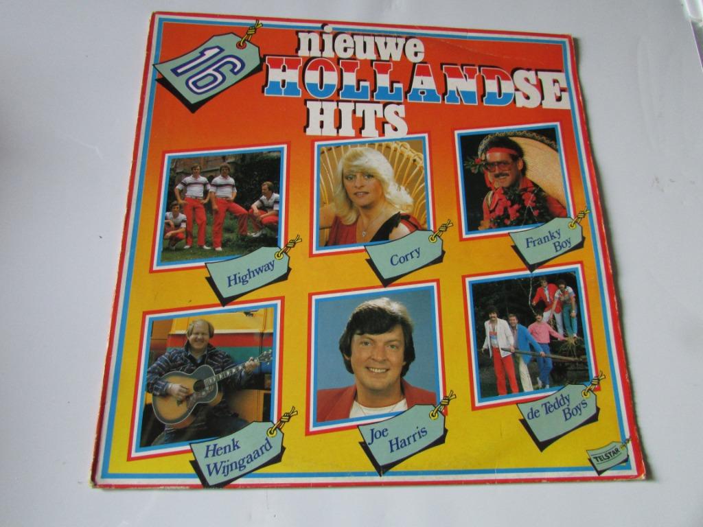 16 NIEUWE HOLLANDS HITS, LP, Cd's en Dvd's, Vinyl | Nederlandstalig, LP, Gebruikt, Verzenden, Complilatie