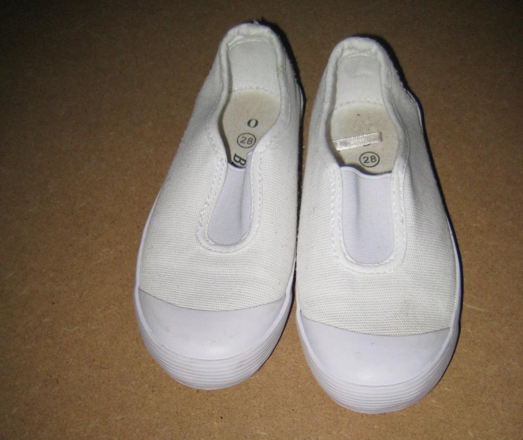 Turnpantoffels - maat 28 - Bay West, Sports & Fitness, Gymnastique, Enlèvement ou Envoi, Comme neuf, Blanc, Chaussons de gymnastique