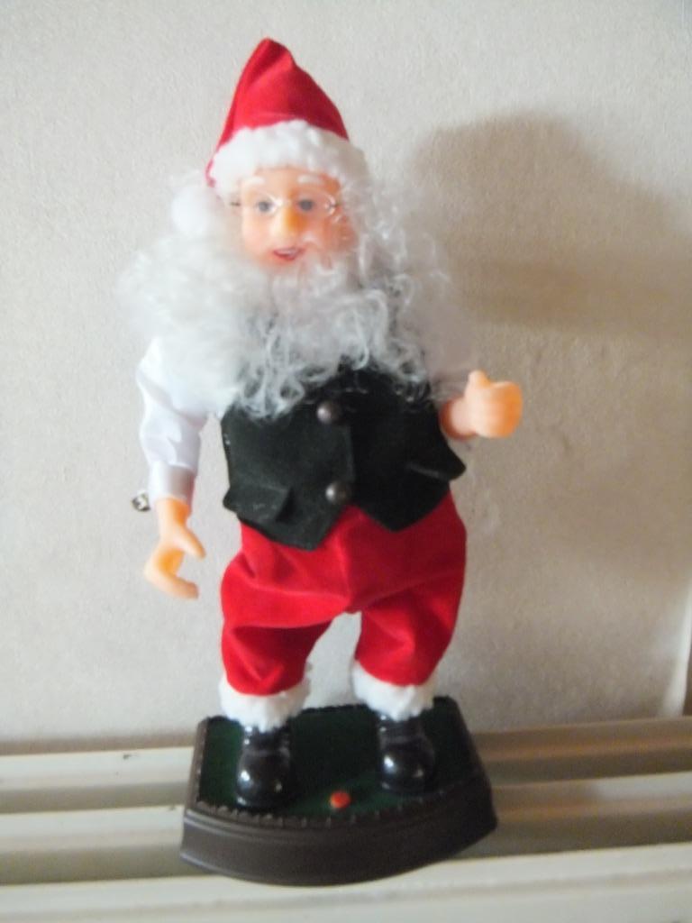 dansende kerstman, Ophalen of Verzenden, Zo goed als nieuw