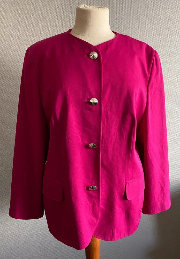Fuchsia blazer Betty Barclay maat 44, Taille 42/44 (L), Rose, Betty Barclay, Comme neuf