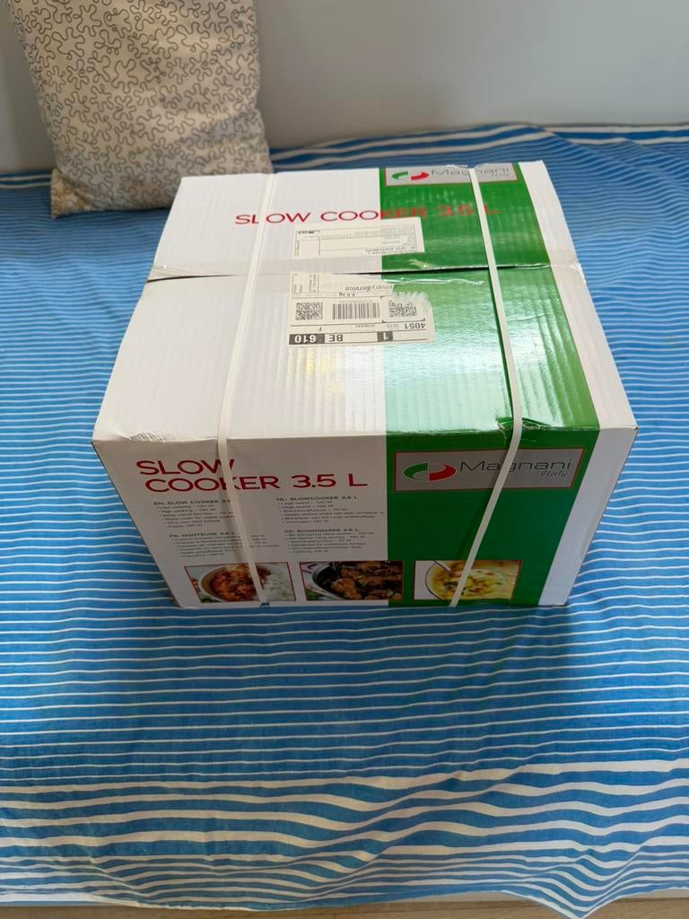 Magnani Slow Cooker NEW, Elektronische apparatuur, Slowcookers, Ophalen, Nieuw
