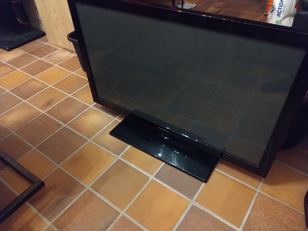 Grote samsung tv, Ophalen