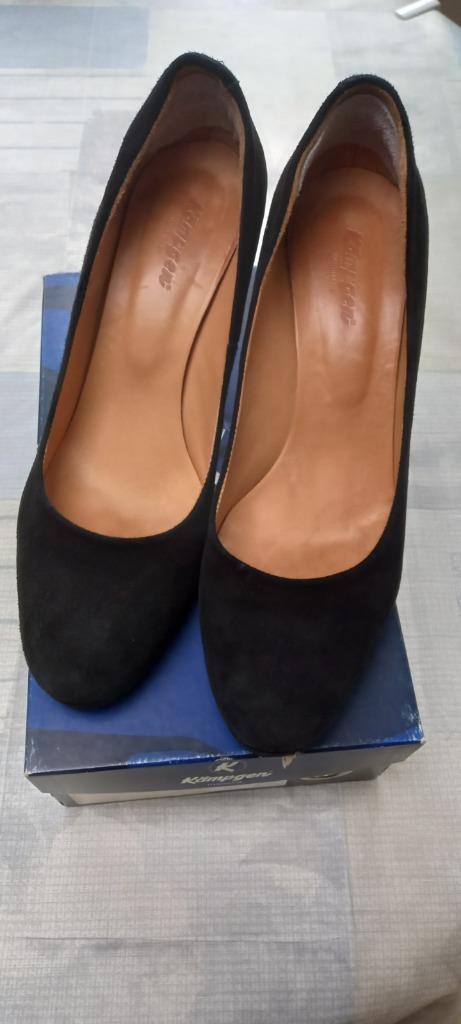 Zwarte pumps maat 41 hak 8 cm  merk Kampgen, Kleding | Dames, Kampgen, Pumps, Zwart, Ophalen of Verzenden