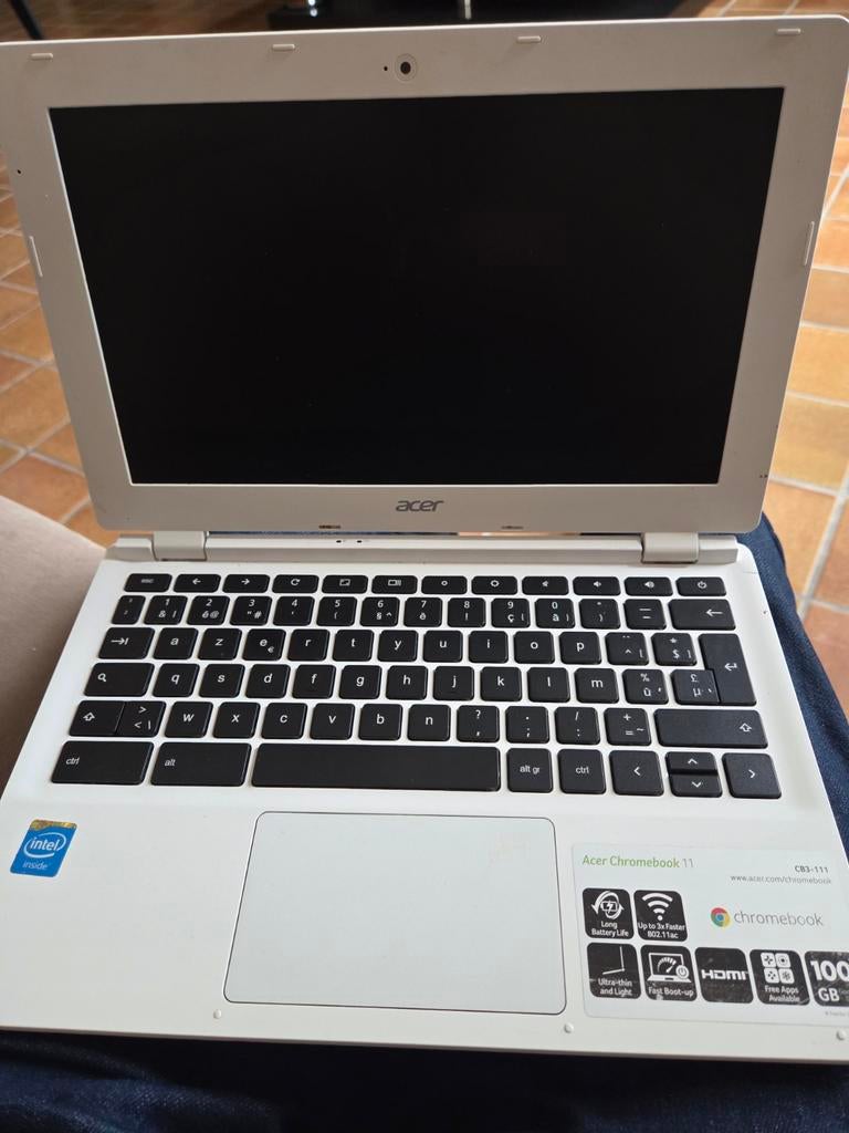 Chromebook Acer 11 CB3-111, Informatique & Logiciels, Enlèvement, Comme neuf