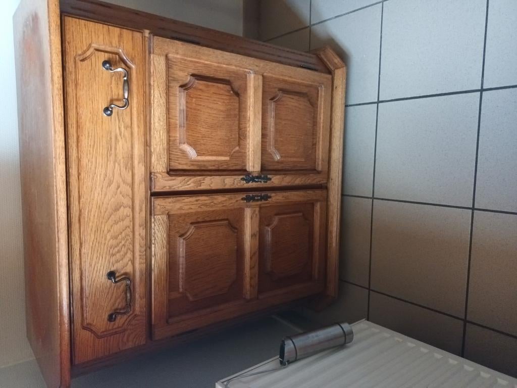 Kast en bijzettafels, Antiek en Kunst, Antiek | Meubels | Kasten, Ophalen