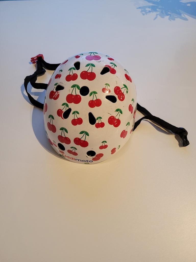 Fietshelm meisje kiddimoto M, Ophalen, Gebruikt, Kiddi moto, M