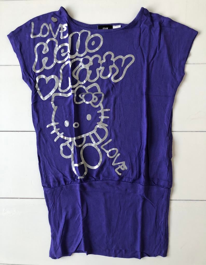 T-shirt H&M Hello Kitty 134 140, Enfants & Bébés, Vêtements enfant | Taille 134, Enlèvement ou Envoi, Chemise ou À manches longues