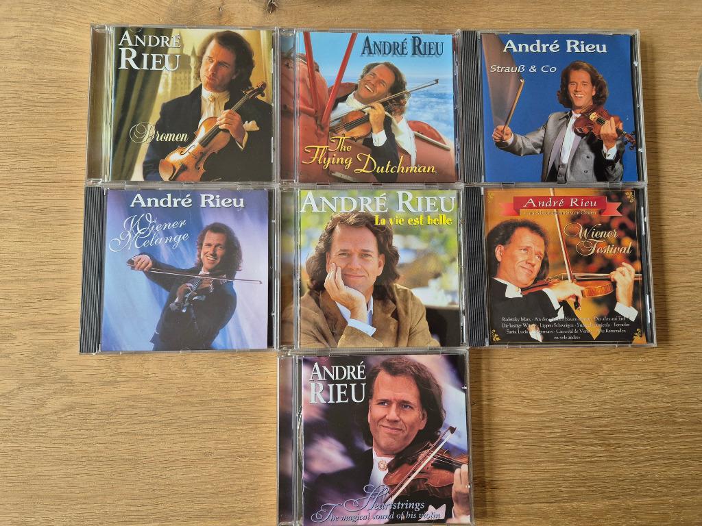 7 CD's André Rieu, Enlèvement ou Envoi, Comme neuf, Orchestre ou Ballet
