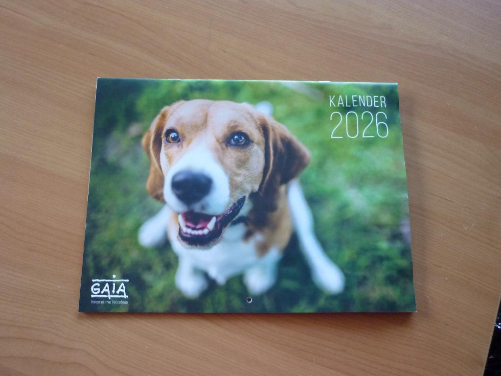 Gratis Dubbele A4 jaar kalender 2026 van Gaia, Ophalen of Verzenden
