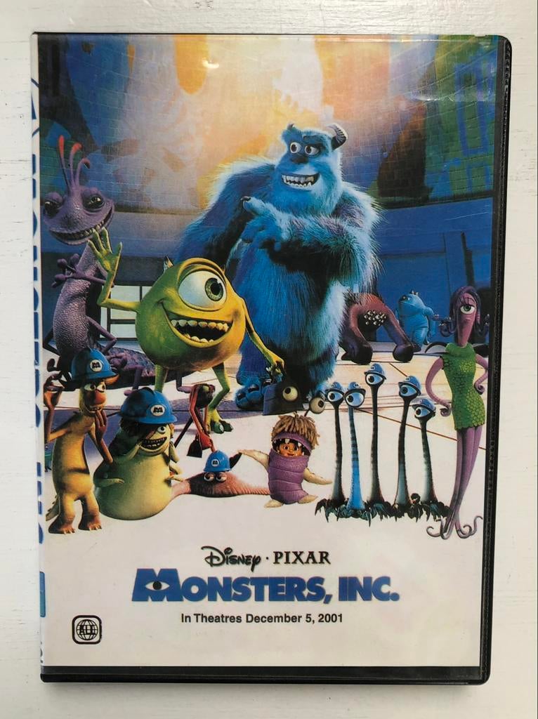 DVD Monsters, Inc DIsney Pixar We scare because we care, Ophalen of Verzenden, Zo goed als nieuw