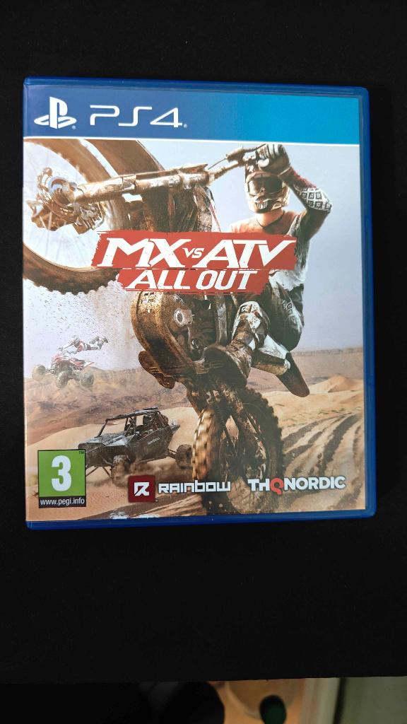 MX vs ATV All Out - PS4 Games, Online, Gebruikt, 1 speler, Racen en Vliegen