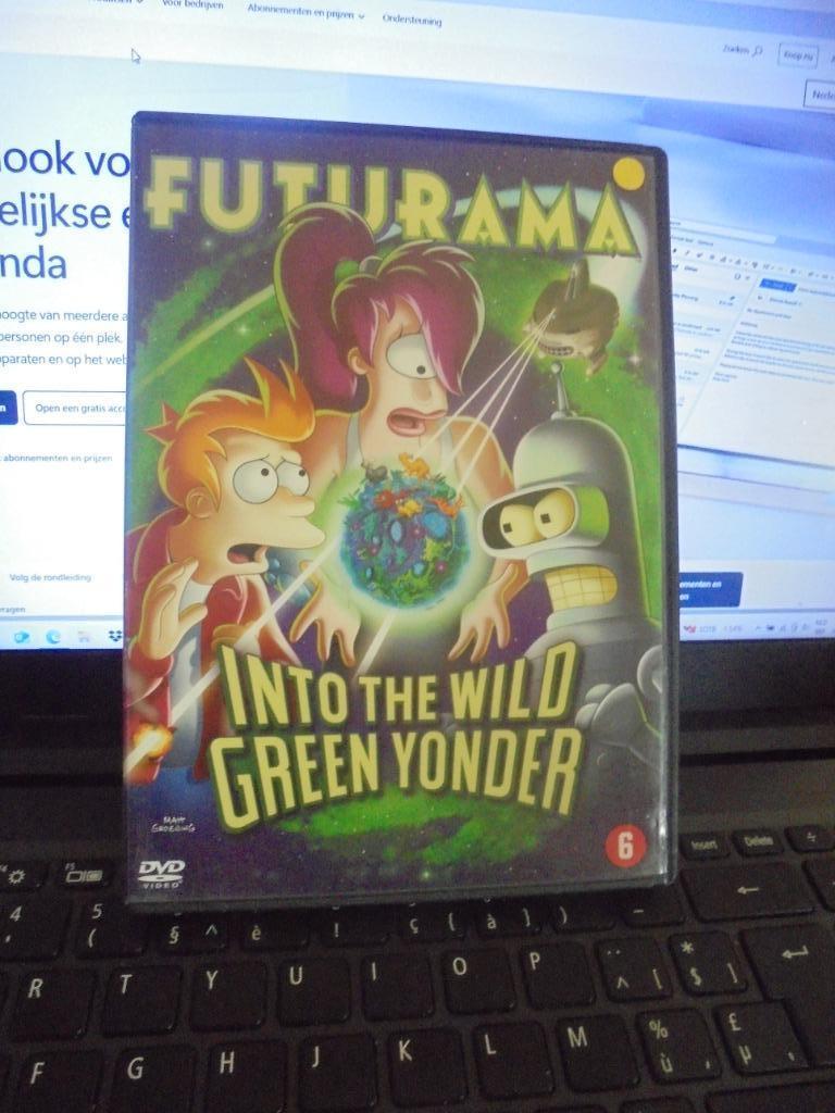 Futurama - Into the wild green Yonder, Cd's en Dvd's, Ophalen of Verzenden, Gebruikt, Overige soorten, Tekenfilm