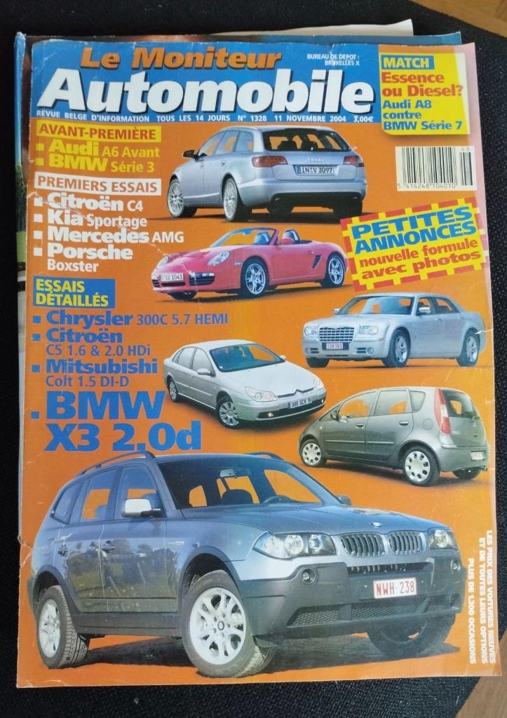Moniteur de l'Automobile n1328 11 novembre 2004, Général, Utilisé, Collectif, Envoi