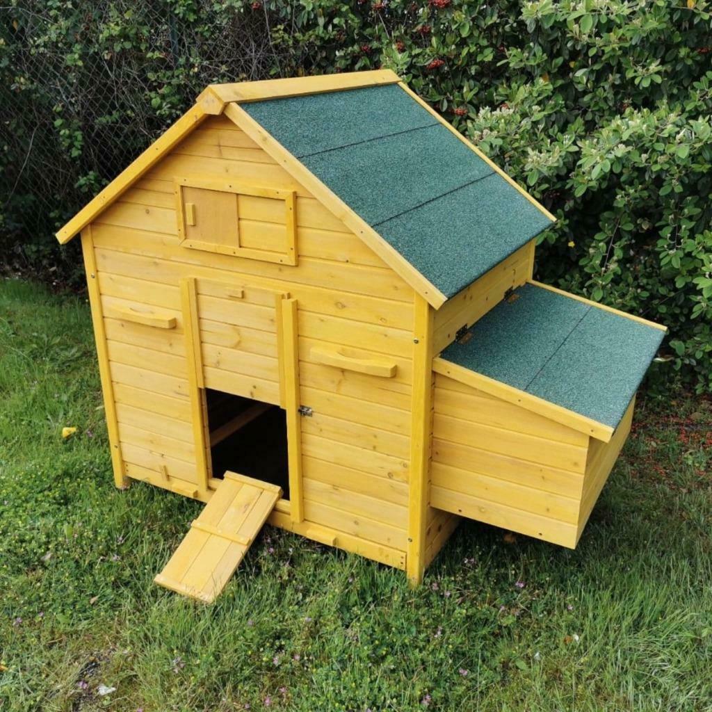 Poulailler XXL abri 8 poules GEANT enclos poule coq parc xxl, Animaux & Accessoires, Volatiles | Accessoires, Neuf, Poulailler