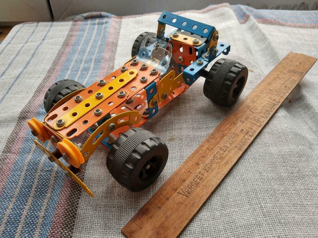 Sportwagen in Meccano, Verzamelen, Ophalen of Verzenden, Zo goed als nieuw