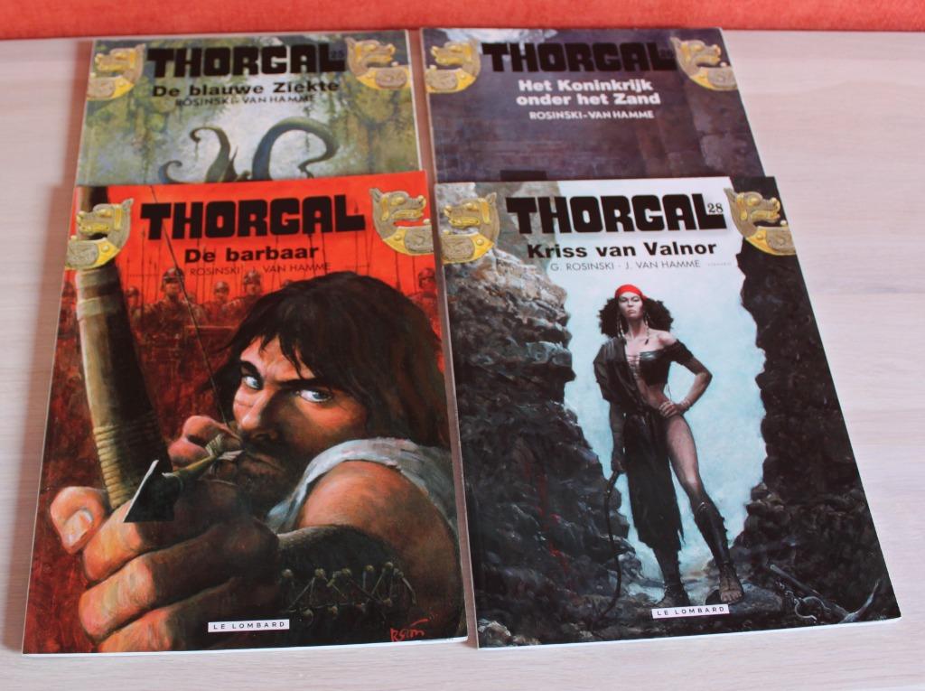 4 Thorgal 25 tot 28 in goed en zoals nieuw staat, Livres, BD, Plusieurs BD, Enlèvement ou Envoi, Comme neuf