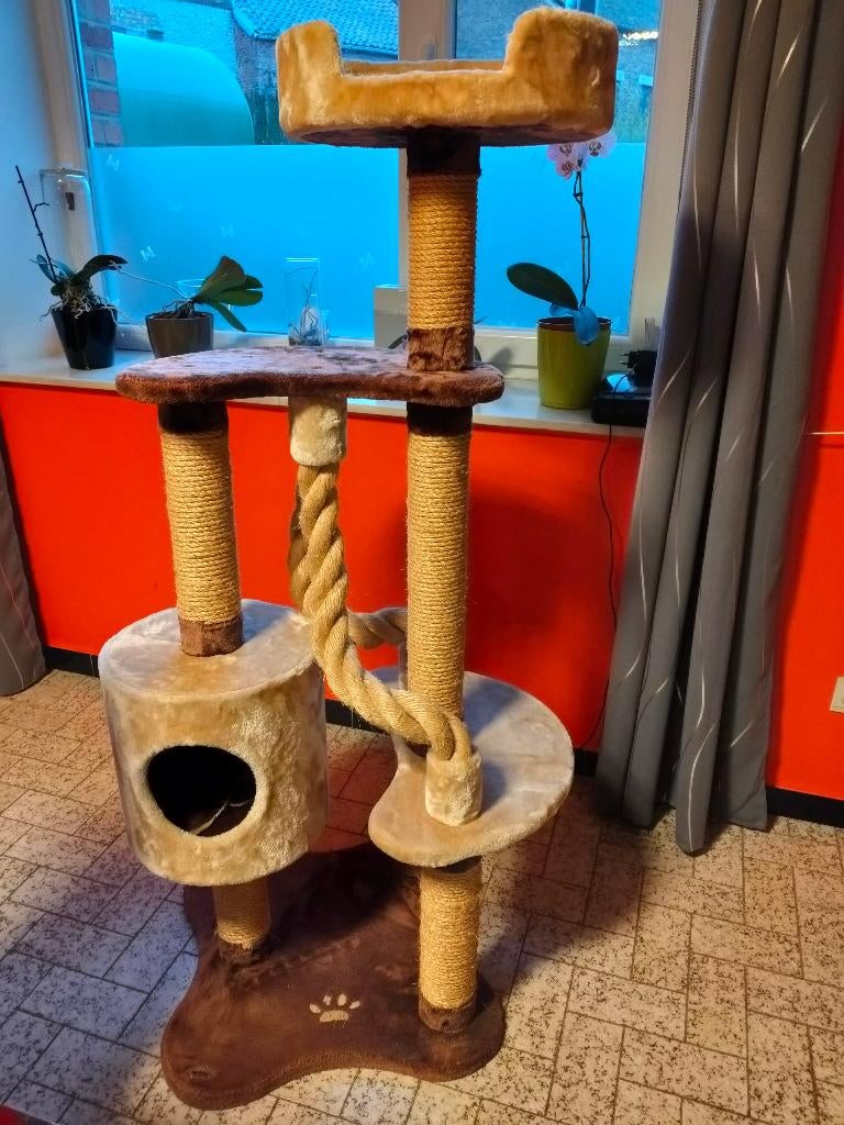 arbre a chat, Animaux & Accessoires, Enlèvement, Comme neuf, Pièces de meubles à gratter