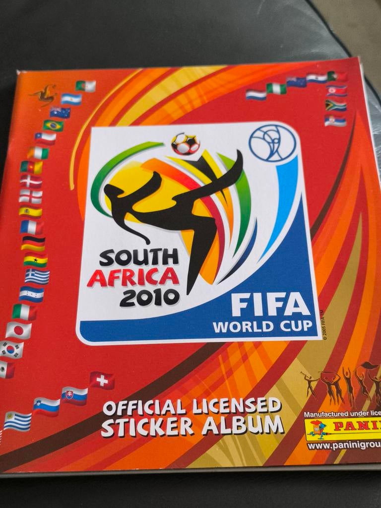 Panini South Africa 2010, Réédition, Enlèvement ou Envoi, Comme neuf