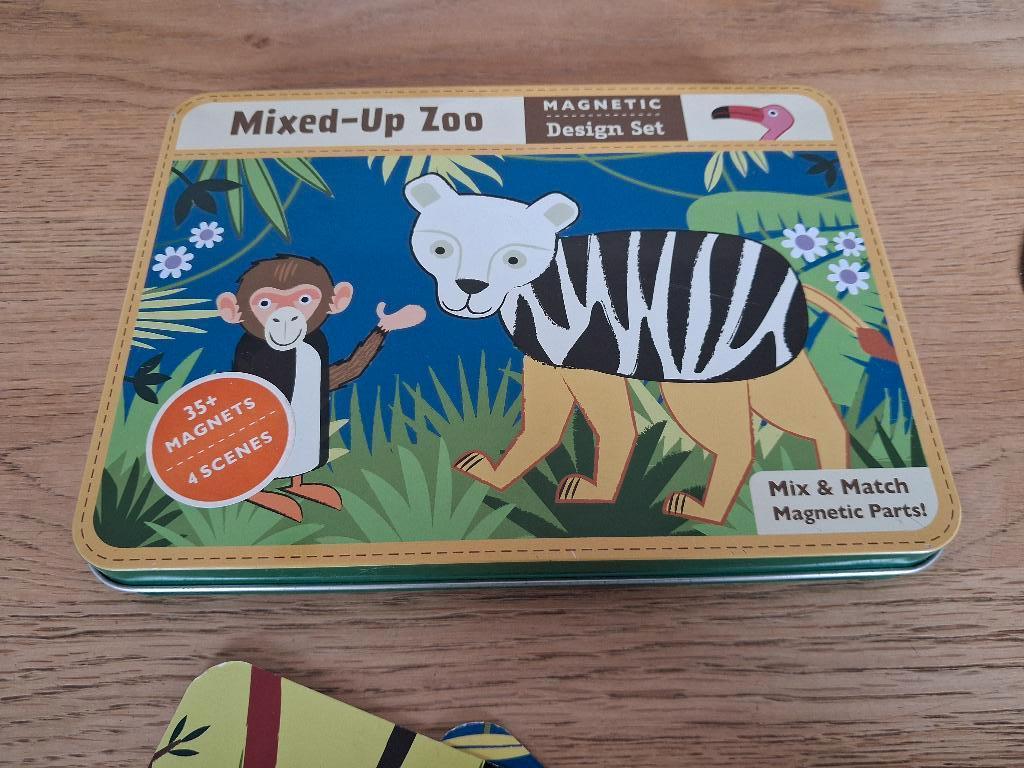 Magneetspel: "Mixed-up-zoo", Ophalen of Verzenden, Gebruikt, Puzzelen