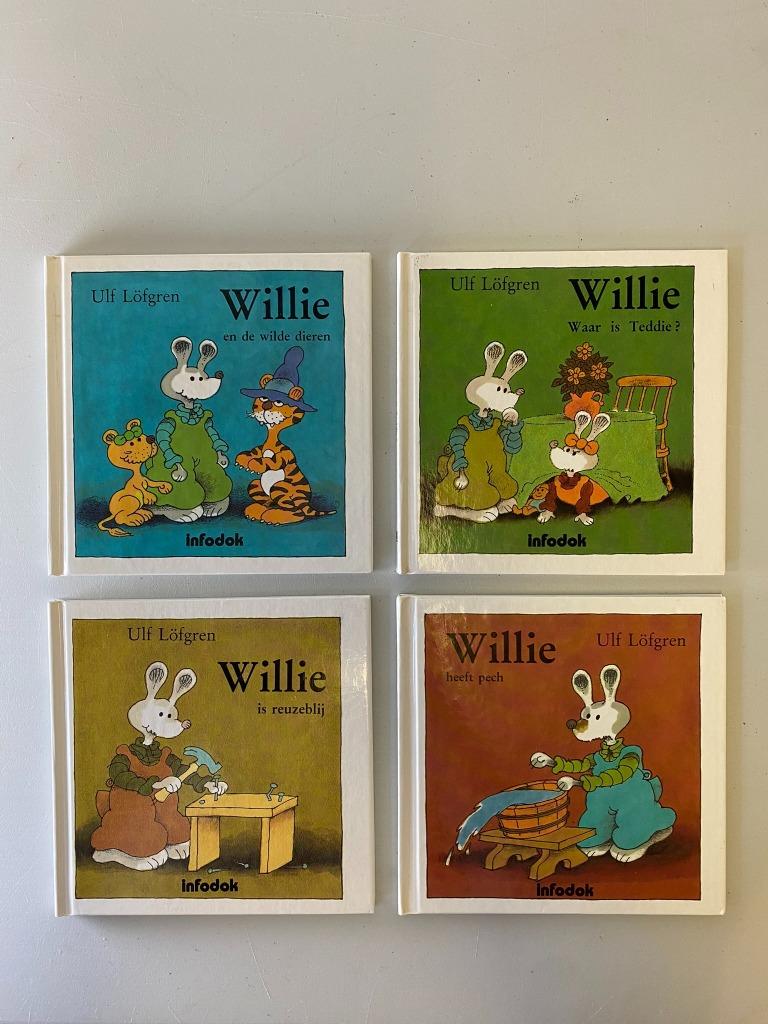 SET 4 Voorleesboekjes "Willie", Ophalen, Nieuw, Voorleesboek