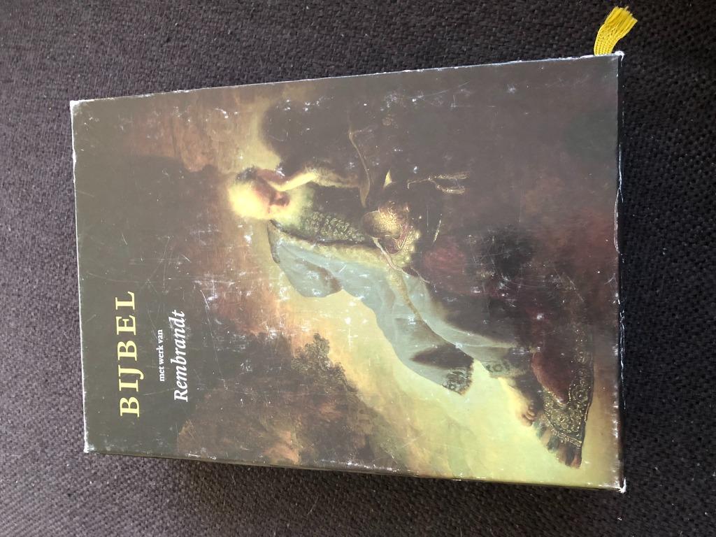 Bijbel met werk van Rembrandt, Boeken, Ophalen of Verzenden, Zo goed als nieuw, Overige onderwerpen