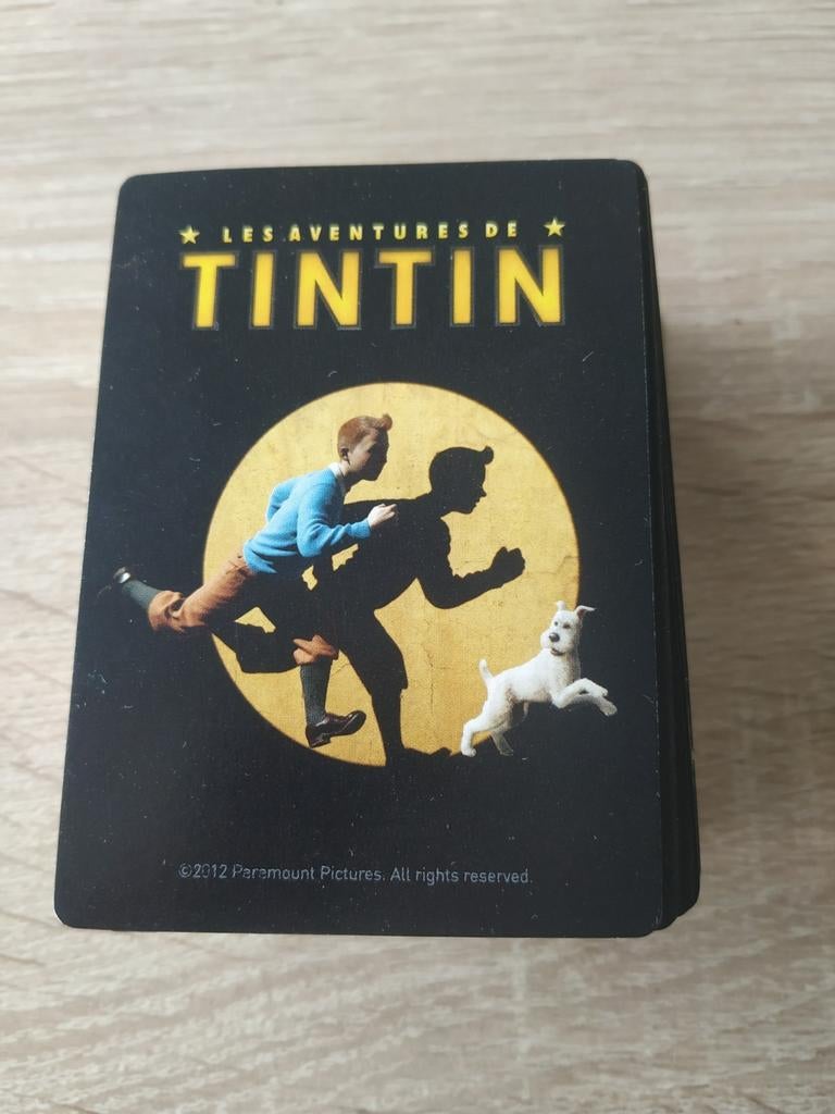Tintin Kuifje Hergé 99 cartes à collectionner 2012, Enlèvement ou Envoi, Utilisé, Autres