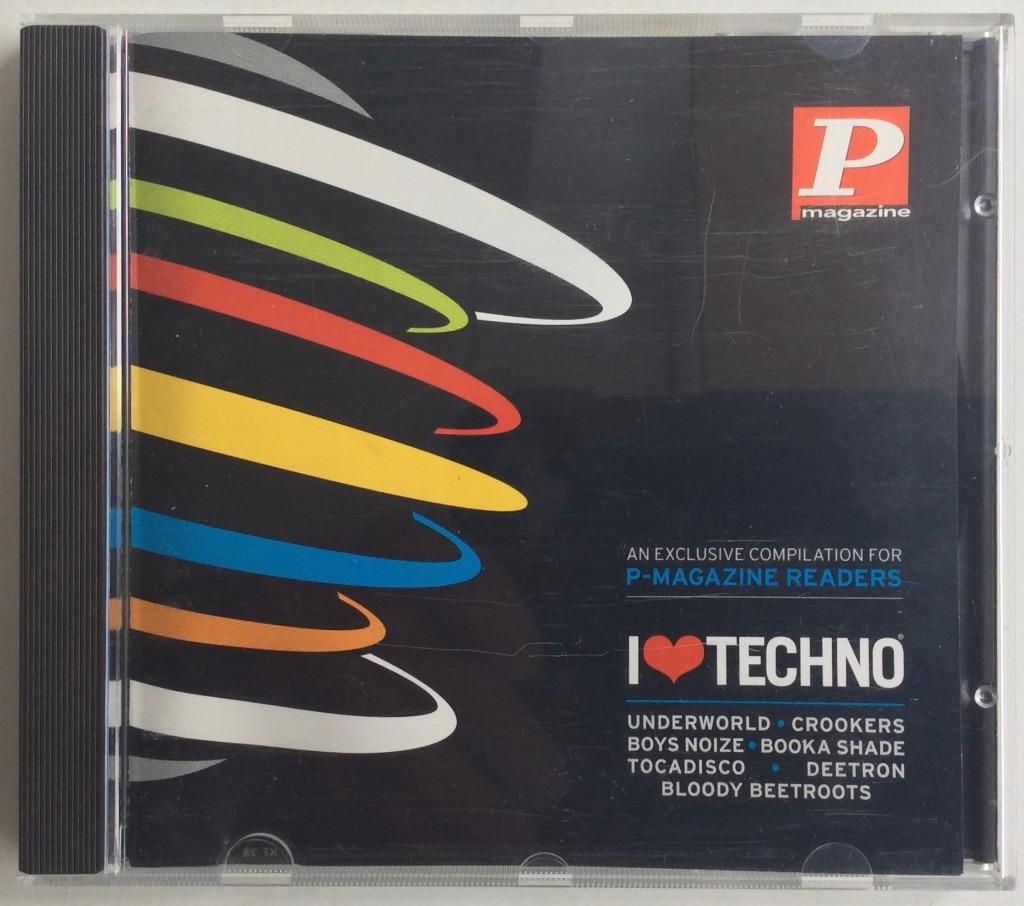 I love techno - p magazine compilation release 2008, Enlèvement ou Envoi, Comme neuf, Techno ou Trance