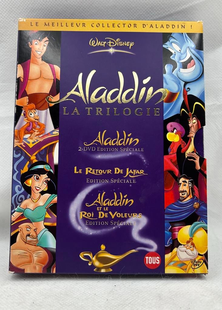 DVD Aladdin Disneytrilogie (3 films), Cd's en Dvd's, Ophalen of Verzenden, Zo goed als nieuw