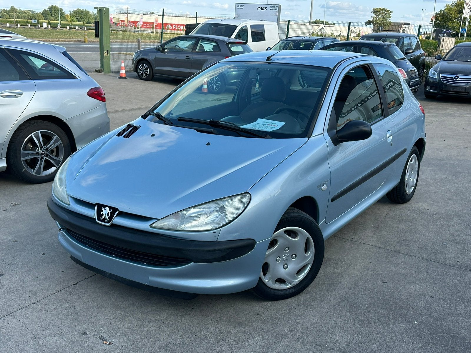 Peugeot 206 benzine, Auto's, Blauw, Bedrijf, Euro 4, 3 deurs