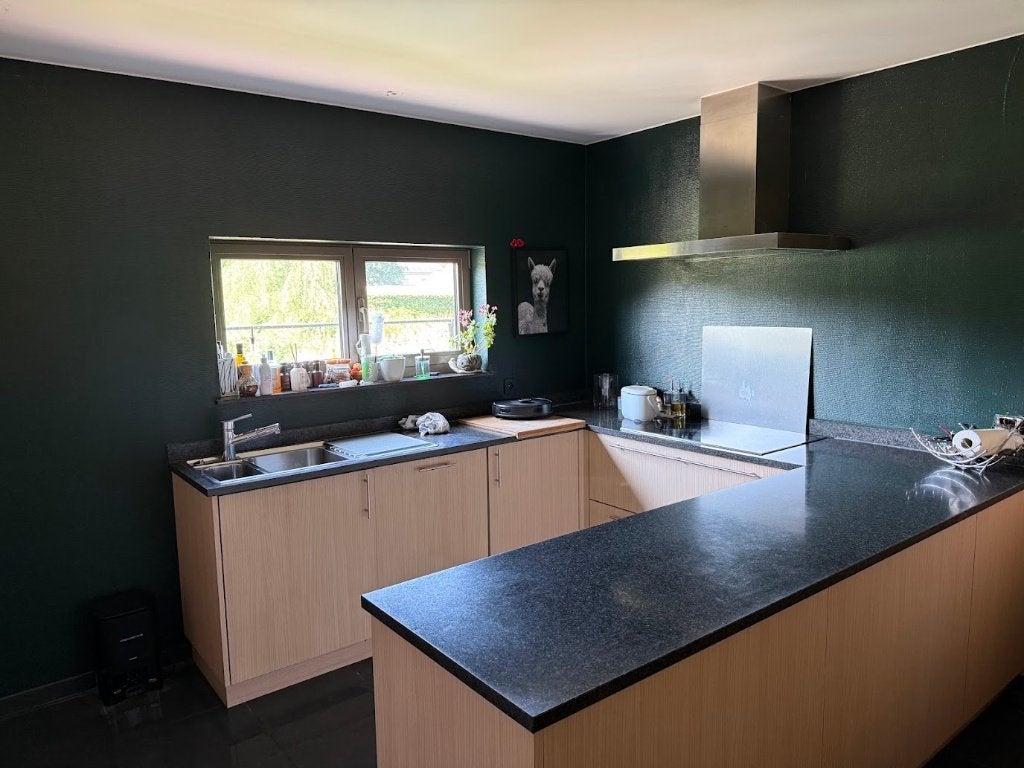 Ruime keuken met granieten werkblad – zelf te demonteren, Maison & Meubles, Cuisine | Cuisines complètes, Utilisé, Autres types