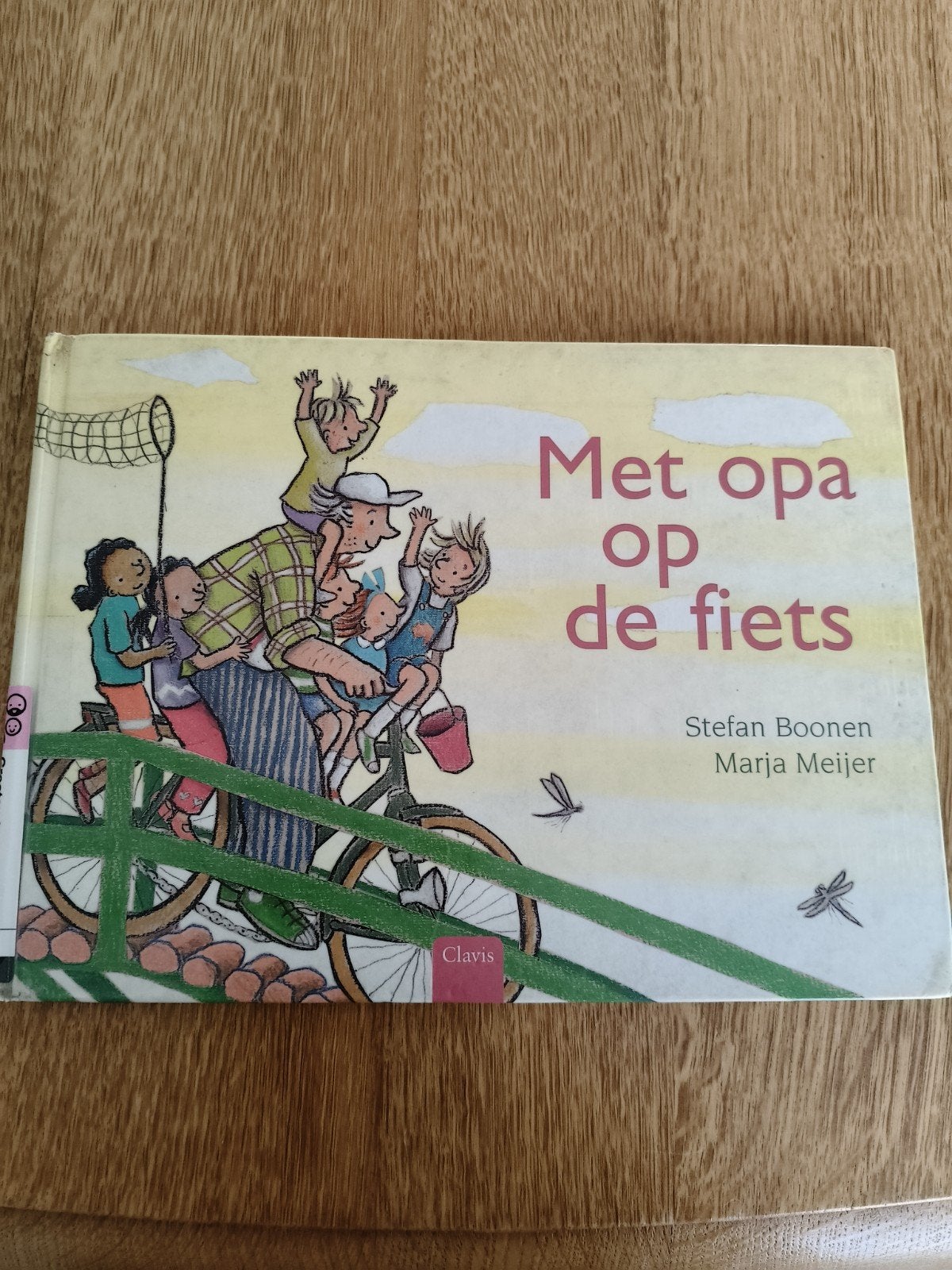 kinderboek met opa op de fiets afgeschreven boek, Boeken, Ophalen