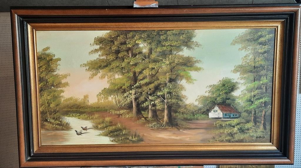 Olieverfschilderij, Antiek en Kunst, Ophalen